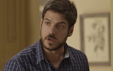 Zeca (Marco Pigossi) descobrirá mentira da ex-mulher em A Força do Querer, da Globo - Reprodução/TV Globo