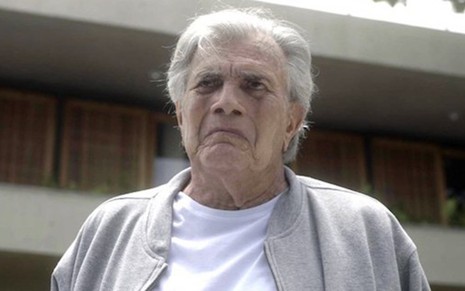Fausto (Tarcísio Meira) assustará a mulher na novela das nove da Globo, A Lei do Amor - Divulgação/TV Globo