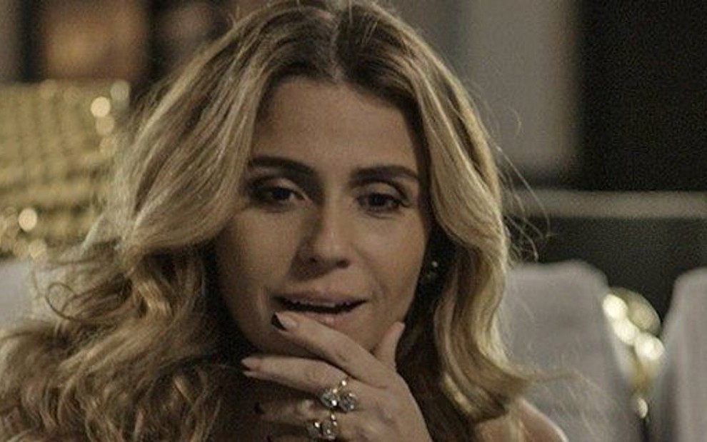 Giovanna Antonelli (Atena) em cena de A Regra do Jogo, novela das nove da TV Globo - Reprodução/TVGlobo