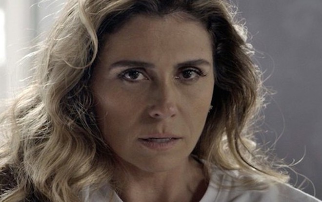 Giovanna Antonelli (Atena) em cena de A Regra do Jogo, novela das nove da TV Globo - Reprodução/TV Globo