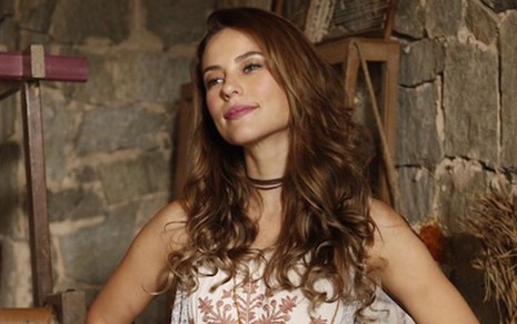 Paolla Oliveira (Melissa) em cena da novela das seis da Globo, Além do Tempo - Reprodução/TV Globo