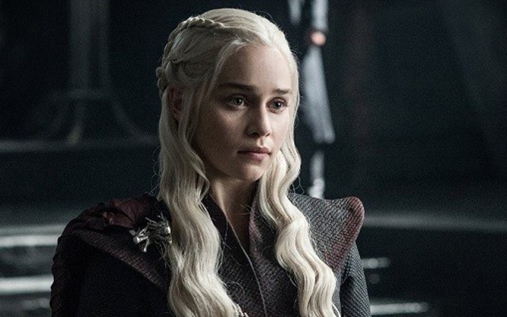 A atriz britânica Emilia Clarke em imagem da sétima temporada de Game of Thrones - Divulgação/HBO