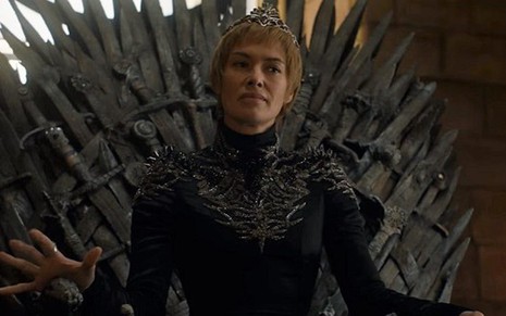 Lena Headey, a Cersei Lannister, em imagem do trailer da 7ª temporada de Game of Thrones - Reprodução/HBO