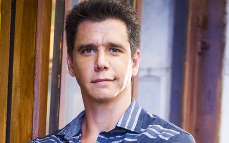 O ator e apresentador Márcio Garcia em participação na série Tapas & Beijos, em abril - João Miguel Jr./TV Globo