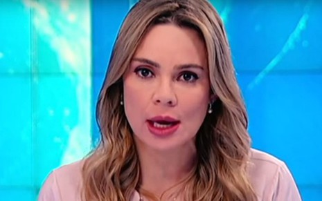 Rachel Sheherazade está no SBT desde 2011; atualmente ela negocia uma possível mudança para a CNN Brasil - REPRODUÇÃO/SBT