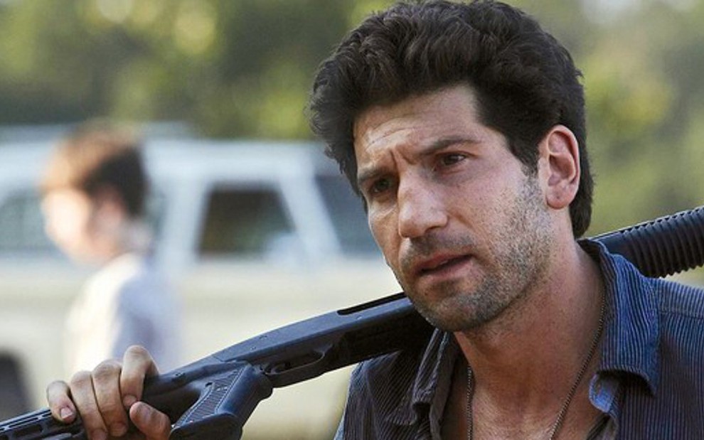 Jon Bernthal nos primórdios de Walking Dead; o agora Justiceiro reviverá papel na 9ª temporada do drama  - Divulgação/AMC