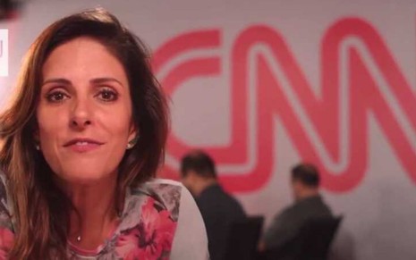 A jornalista Monalisa Perrone em vídeo divulgado pela CNN Brasil nas redes sociais