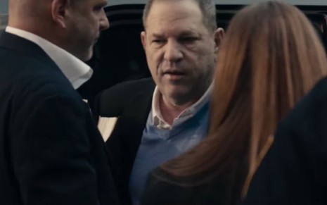 O produtor Harvey Weinstein em cena do documentário Untouchable, do streaming Hulu