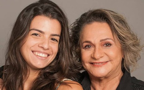 Foto da cantora e assistente Fernanda Lorenzoni com a atriz Fafy Siqueira em foto publicada nas redes sociais
