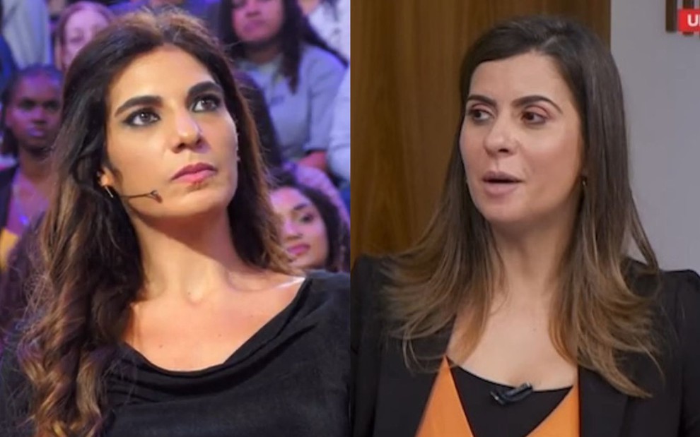 Andréia Sadi e Camila Bomfim na GloboNews