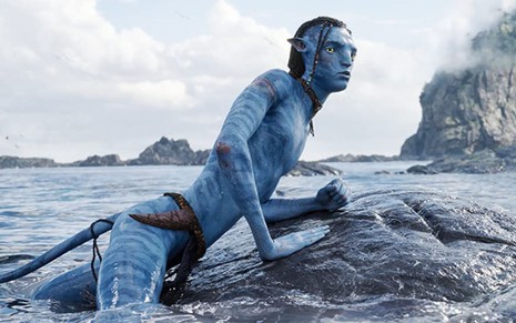 Britain Dalton em cena de Avatar: O Caminho da Água
