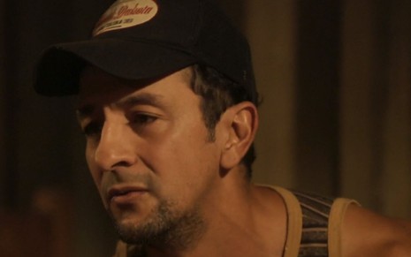 José Lucas (Irandhir Santos) em cena de Pantanal, novela das nove da Globo
