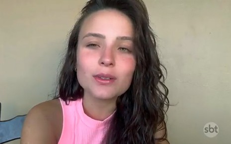 Larissa Manoela no vídeo de homenagem do SBT