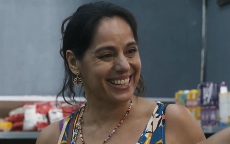 Claudia Mauro como Pilar na novela Travessia