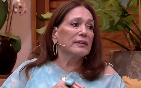 Susana Vieira no É de Casa, na Globo, em dezembro de 2023