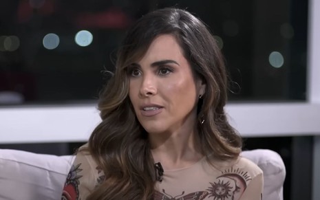 Wanessa Camargo em entrevista ao Fantástico, da Globo