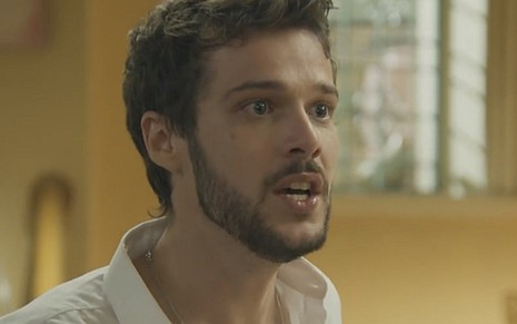 Jayme Matarazzo (Giovanni) em cena de Haja Coração; personagem será sequestrado - Reprodução/TV Globo