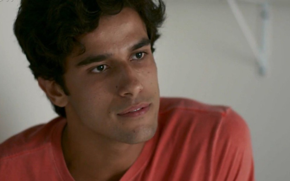 Bruno Guedes (Lucas) em cena de Malhação; garoto ficará em choque com paternidade - Reprodução/TV Globo