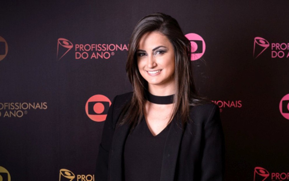 Mari Palma no prêmio Profissionais do Ano, em que precisou encarar seu medo de plateias - Ramon Vasconcelos/TV Globo