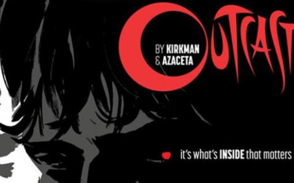Capa do novo HQ de Robert Kirkman, Outcast, escrito em parceria com Paul Azaceta (Homem-Aranha) - Divulgação/Image