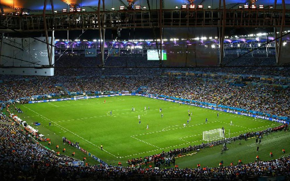 Torcedores lotam estádio do Maracanã no jogo Argentina x Bósnia e Herzegovina, no dia 15 de junho - Divulgação/Fifa