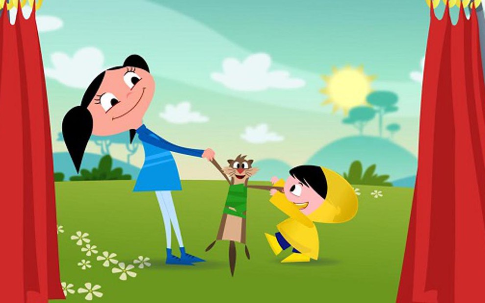 Trecho da animação brasileira O Show de Luna, que estreia no Discovery Kids em outubro e será exibido no cinema - Divulgação/Discovery Kids
