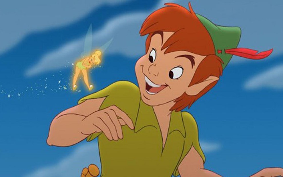 Peter Pan em animação da Disney de 1953, primeiro grande sucesso baseado no personagem - Divulgação/Disney