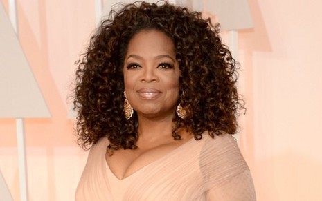 A apresentadora norte-americana Oprah Winfrey na cerimônia do Oscar, em fevereiro - Divulgação/Oscar