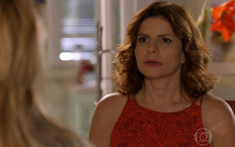 Lígia (Debora Bloch) ficará abalada em conversa com Júlia (Isabelle Drummond), em Sete Vidas - Reprodução/TV Globo
