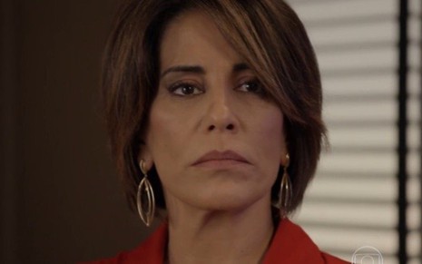 Gloria Pires em cena de Babilônia; vilã quase será linchada em casamento na segunda que vem - Reprodução/TV Globo