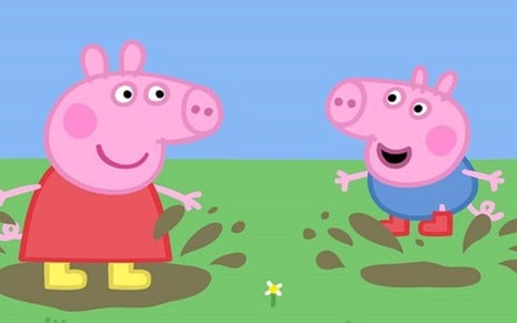 Personagens de Peppa Pig: desenho do Discovery Kids bate a Globo entre os assinantes de TV paga - Divulgação