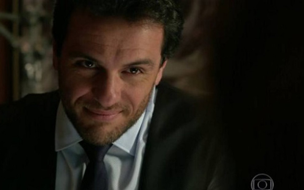 Rodrigo Lombardi (Alex) em cena de Verdades Secretas; empresário será flagrado pela mulher - Reprodução/TV Globo