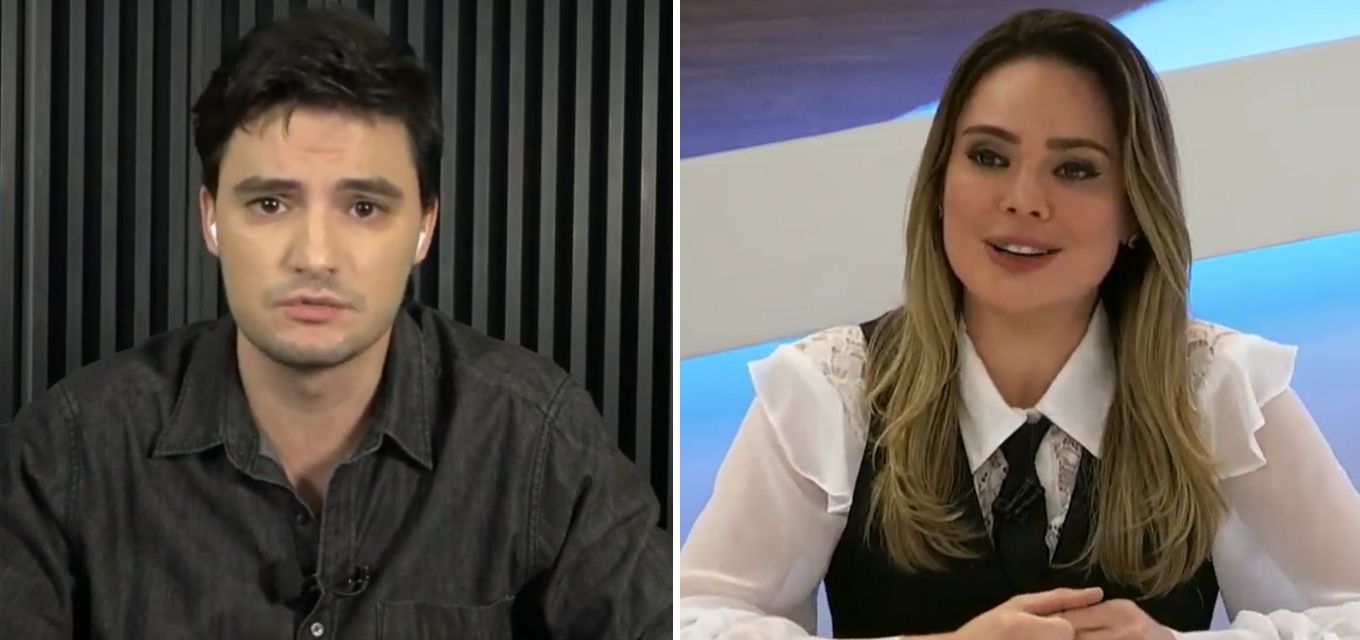 Após ataques de ódio Felipe Neto e Rachel Sheherazade fazem as pazes