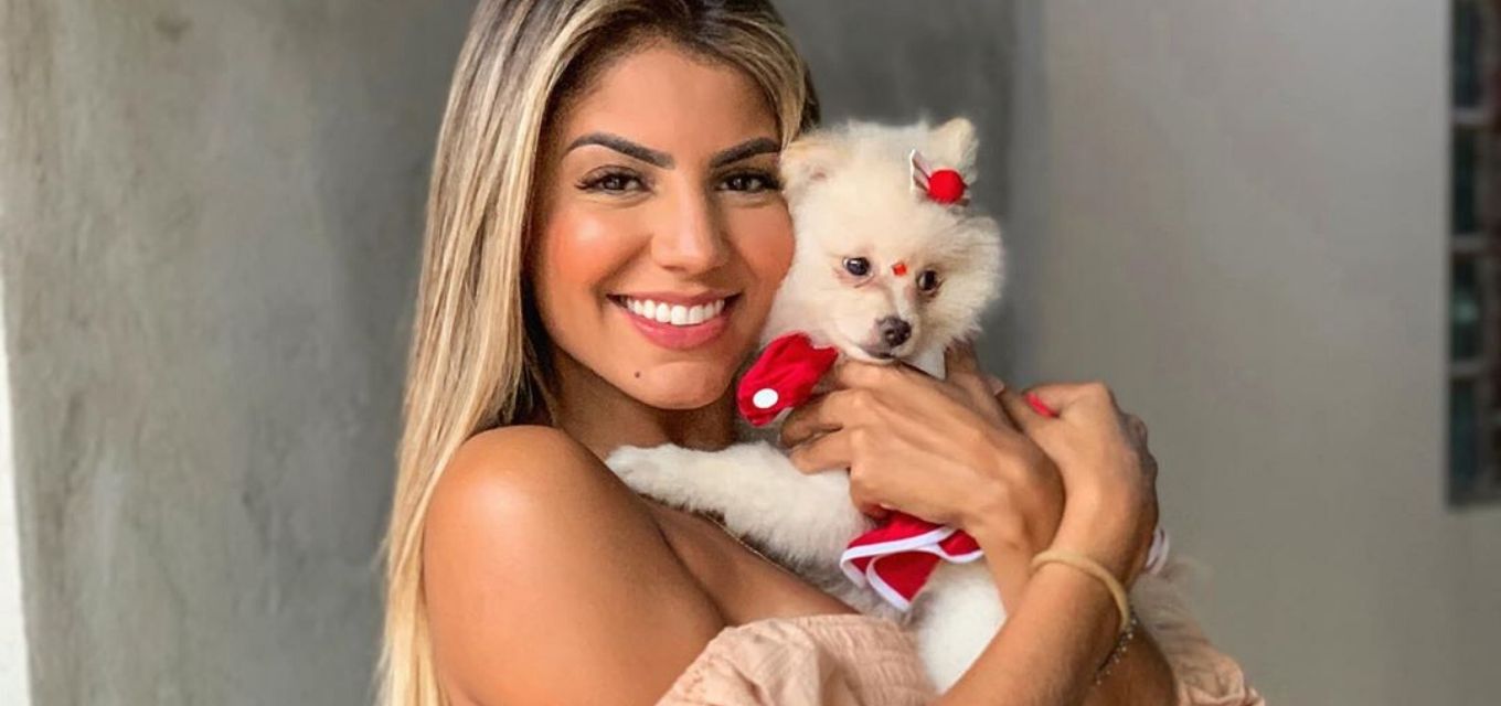 Após perder cachorro para o ex namorado Hari Almeida ganha surpresa