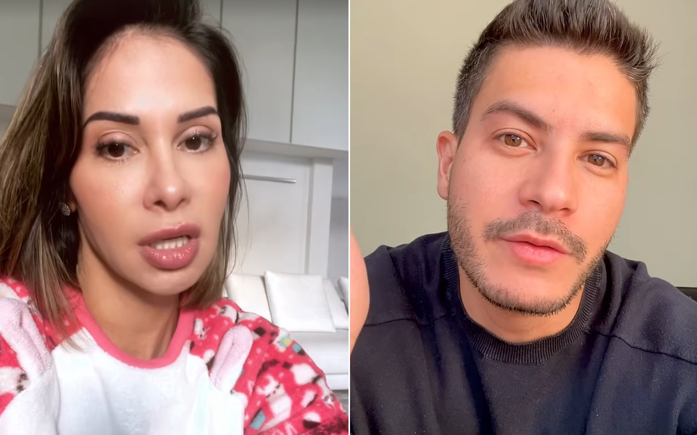 Maíra Cardi culpa Arthur Aguiar após filha dizer que funcionário tem