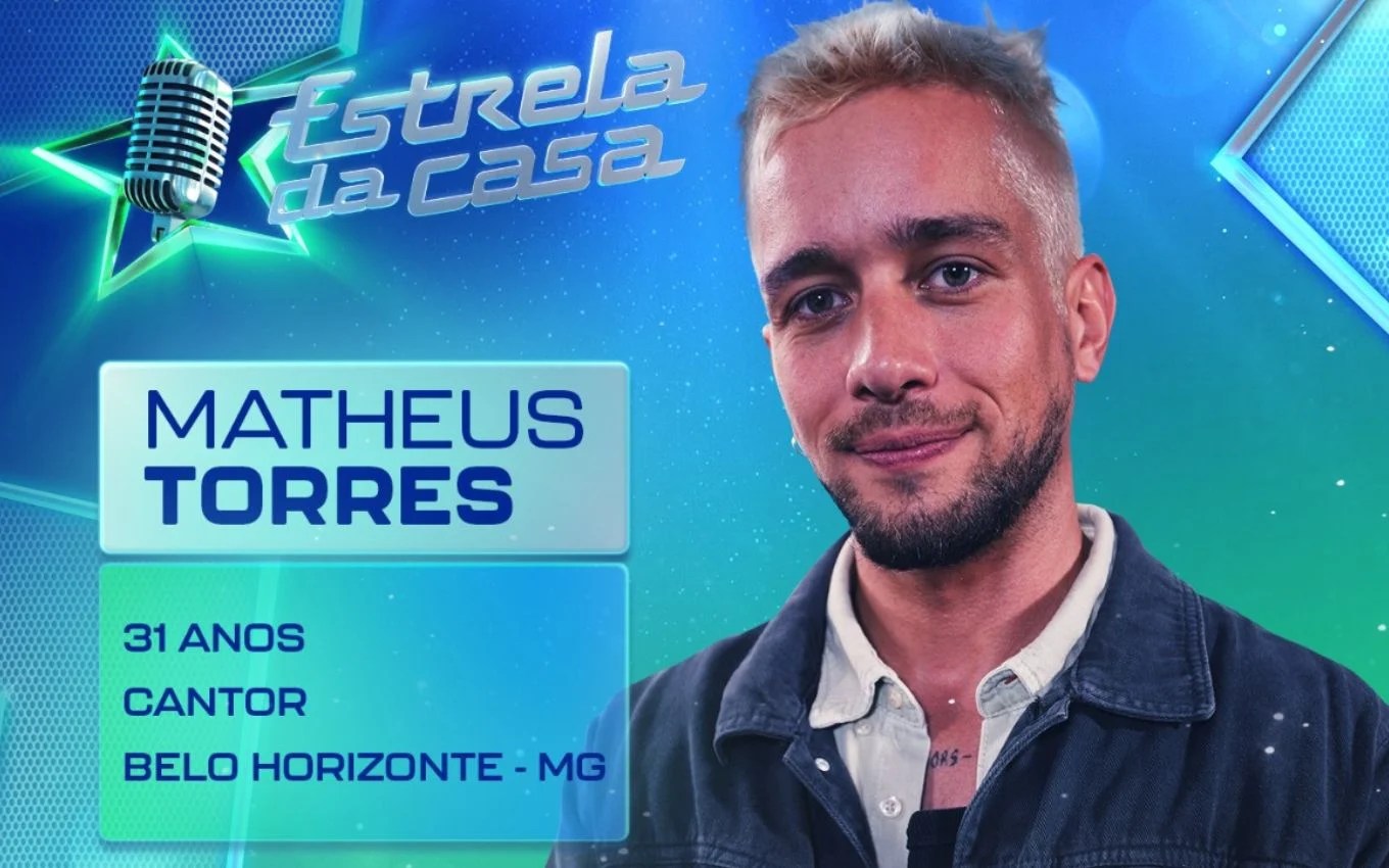 Matheus Torres Estrela da Casa Notícias da TV