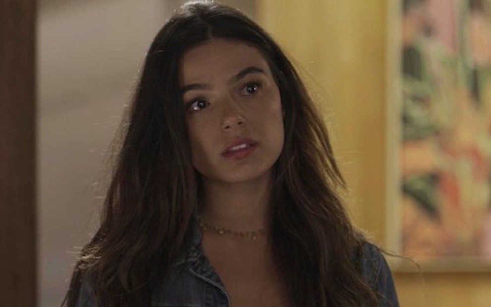 Ritinha (Isis Valverde) em A Força do Querer; "sereia" terá mentira desmascarada na trama - Reprodução/TV Globo