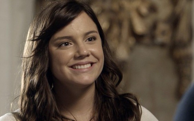 Marina/Isabela (Alice Wegmann) em cena da novela das nove da Globo, A Lei do Amor  - Reprodução/TV Globo