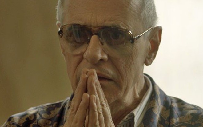 Marcos Caruso (Feliciano) em cena da novela A Regra do Jogo, da TV Globo - Reprodução/TV Globo