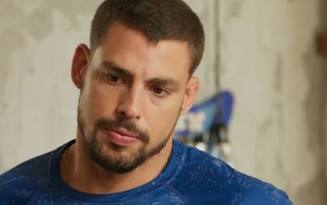 Cauã Reymond (Juliano) em cena da novela A Regra do Jogo, da Globo - Reprodução/TVGlobo