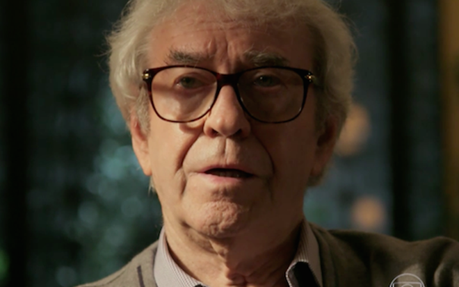 Juca de Oliveira (Alberto) em cena da novela das seis, Além do Tempo - Reprodução/TV Globo