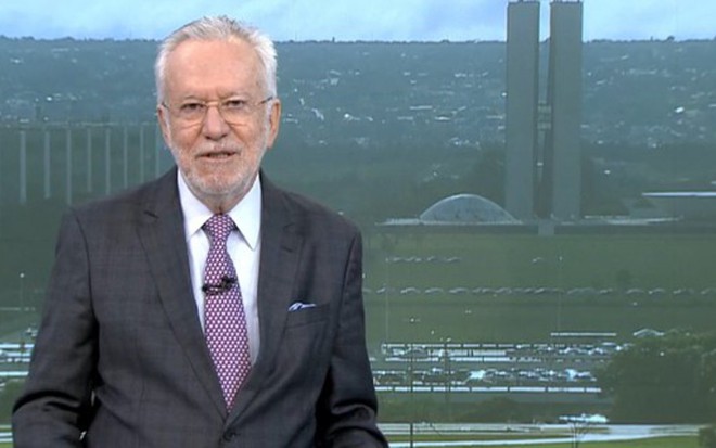 Alexandre Garcia pediu demissão da Globo após 30 anos de trabalho no Jornalismo da emissora - REPRODUÇÃO/GLOBO