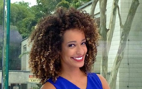 A jornalista Alinne Prado integrou o time de apresentadores do Vídeo Show, da Globo, em 2016 - DIVULGAÇÃO/TV GLOBO