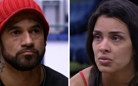 Reprodução de imagem de Hadson Nery e Ivy Moraes, participantes do Big Brother Brasil 20