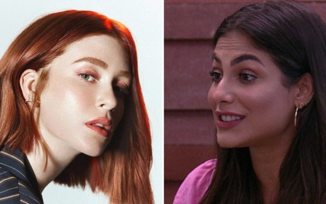 Reprodução de imagem de Marina Ruy Barbosa e Mari Gonzalez, participante do Big Brother Brasil 20