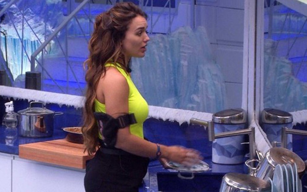 Reprodução de imagem de Rafa Kalimann, participante do Big Brother Brasil 20