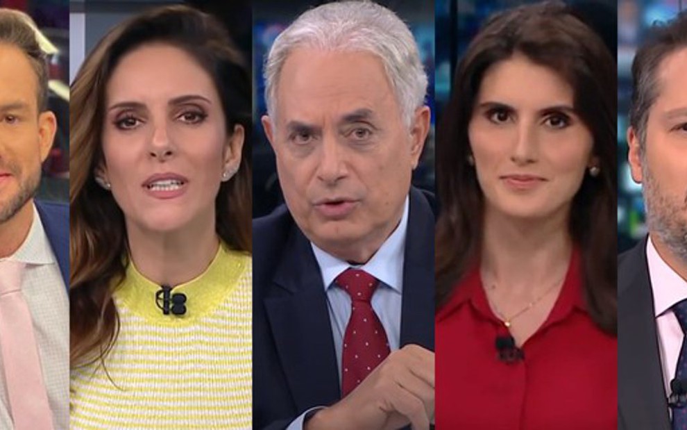 Daniel Adjuto, Monalisa Perrone, William Waack, Carol Nogueira e Caio Junqueira são apresentadores da CNN Brasil