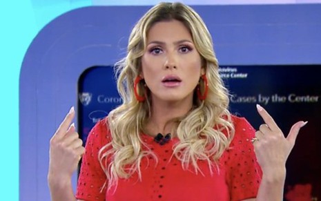 Lívia Andrade no comando do Fofocalizando de 26 de março de 2020