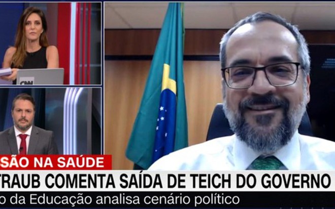 Monalisa Perrone, Caio Junqueira e Abraham Weintraub