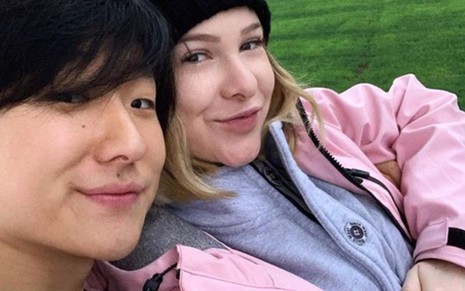 Pyong Lee e sua mulher, Sammy Lee, em foto publicada no Instagram